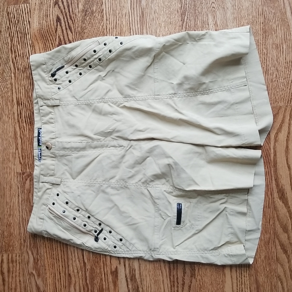 (12) Jamie Sadock Embellished Shorts Vacation Golf Fancy Mid Length Classic